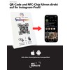 Stand / Sign for Instagram with QR Code and NFC