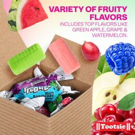 Soft Chewy Candy Table Setting Decorations – 4 Boxes Filled with Individually Wrapped Sweets – Party Favors & Decorations for Birthday Party, July 4th, Baby Showers, Gender Reveals (Assorted)