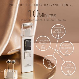 Project E Beauty Portable Wireless Galvanic Roller Beauty Facial Skin Care Spa Salon Anti Aging Massager Machine