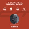 CONTEC Ct Supercomfor T.Grip 03199615 Handlebar Tape 200 mm Grey