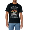 Geocaching product: Not All Who Wander Are Lost Geocacher T-Shirt