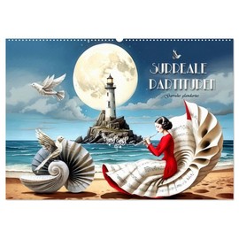 Surreal Scores (Wall Calendar 2025 DIN A2 Landscape), CALVENDO Monthly Calendar