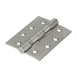 Timco - Grade 13 Fire Door Hinges - Satin Stainless Steel (Size 101 x 76 x 3-3 Pieces)