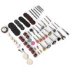 75Pcs Electric Grinder Accessory Kit Grinding Polishing Tools for Electric