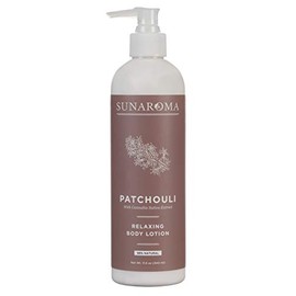 SUNAROMA Loción De Pachulí (11.5 Onzas) (Relajante) (Paquete De 2)