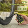 Bike Pump, 130 PSI Mini Bike Tire Pump with Gauge
