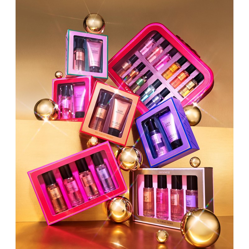 Victoria's Secret Bare Vanilla Mini Fragrance Duo Gift Set, Notes