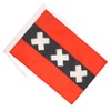 AZ FLAG Amsterdam Flag 12x18 in Dutch Banner 100D Polyester