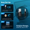 NEWFAST 1300Mbps USB 3.0 WiFi Dongle for PC/Desktop/Laptop 2.4/5GHz USB