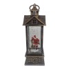 Santa Claus Farol Navideño Santa Claus Luz Led Musical Adornos