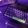 GEKUCAP Manga Themed Japanese Keycaps, Retro PBT Keyboard Key Caps
