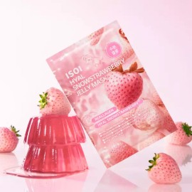 ISOVI 아이소이 히알 눈꽃딸기 젤리 마스크 23ml (세트, 10EA) ISOI Hyal Strawberry Snow Gel Mask 23ml (Set, 10EA) [MASK018]