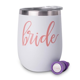 Mother of the Bride Tumbler – 12 oz – Mother of the Bride Gifts, Mother of the Bride Wine Glass, Mother of the Bride Cup, Mother of the Bride Glass, Mother of the Bride Gifts from Bride