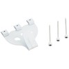 Fukui Metal Crafts 4051W-10 Iron Standard X Hooks, Large, White,