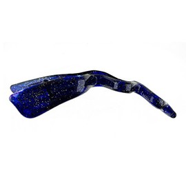 1 PC Hair Clip Mini in Midnight Marble with Glitter approx. 9 cm Long – Made in Germany – Welovebeads