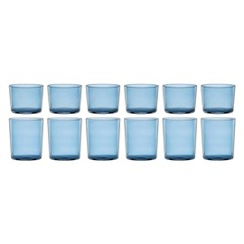 Oneida Blue Stackables Drinkware, Set Of 12, 12 Count