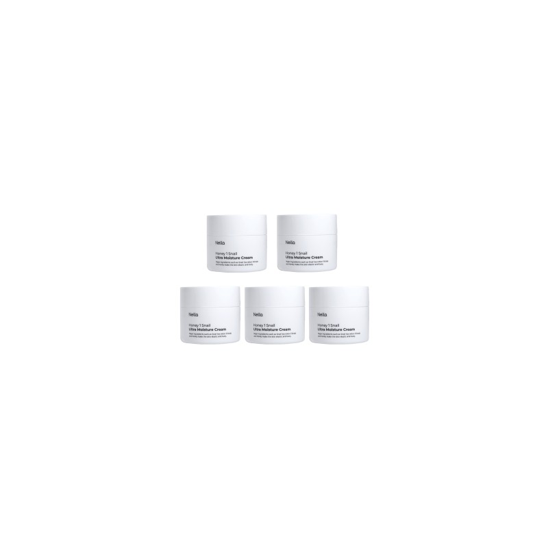 Honey One Snail Snail Cream 100g 5pcs / 허니원스네일 달팽이크림