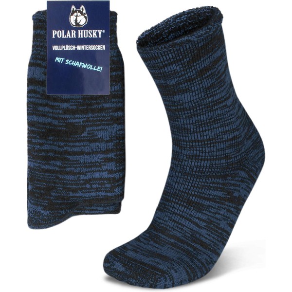 Polar Husky® 3 Pairs of Very Warm Plush Socks with