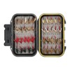 40Pcs Fly Fishing Flies Kit Stainless Steel with Box Lures