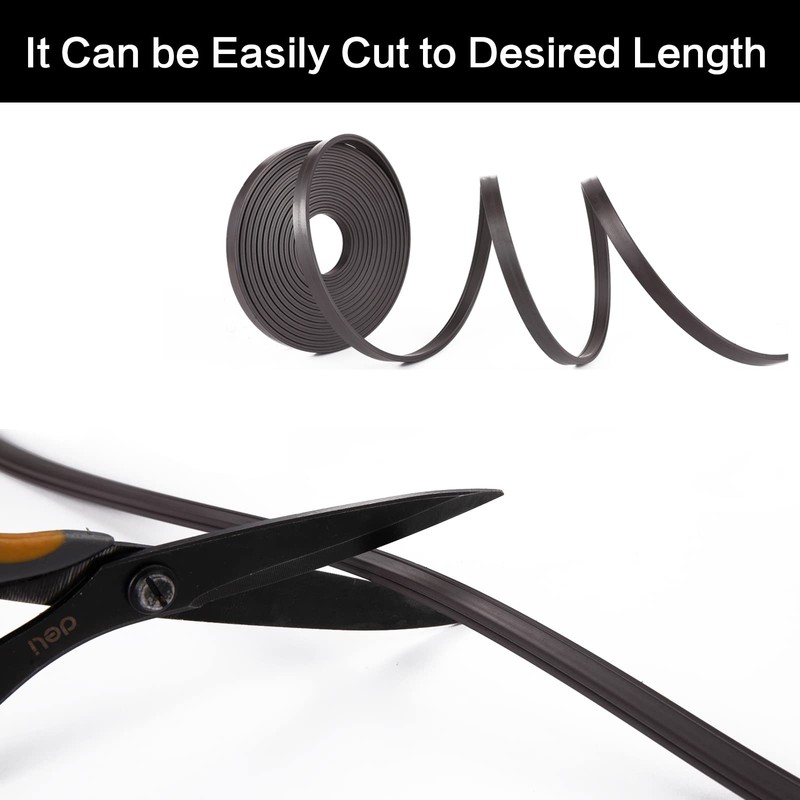 82 Inches Shower Door Magnetic Strip Replacement Insert for Framed