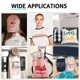 Yellow HTV Heat Transfer Vinyl Bundle: 13 Pack 12" x 10" Yellow Iron on Vinyl for T-Shirt, Yellow Heat Transfer Vinyl for Cricut, Silhouette Cameo or Heat Press Machine