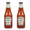 Heinz Tomato Ketchup Glass Bottle 375ml (2 Pack)