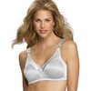 Bali Women's Double Support Wire-Free Bra, White, 38D