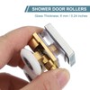 uxcell 25mm Shower Door Rollers, Sliding Shower Doors Wheels 304