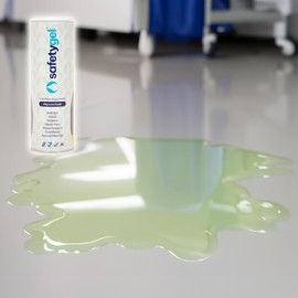 Datesand Group Super Absorbent Granules - SafetyGel 475g Shaker Pot Ideal for Absorbing Large Spills of Liquids, Aqueous Materials, Urine, Vomit, Blood and Mucus (1)