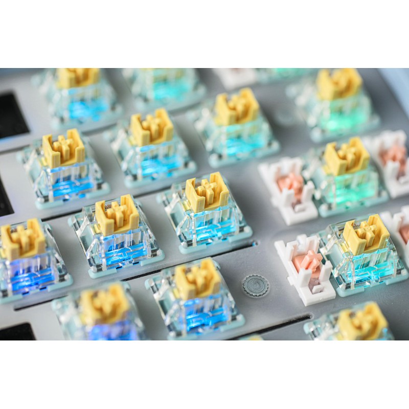 EPOMAKER Sea Salt Silent Mechanical Keyboard Switches Set, 5-Pin Switch,