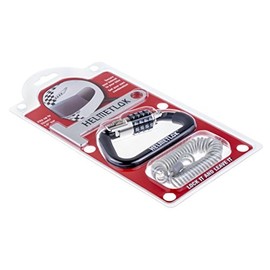 Helmet Lok HL-4437 Helmet Lock with Combination Lock and Cable