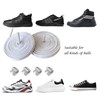 Hezhou 2 Pairs Elastic Shoelaces Without Tying Flat 6 mm