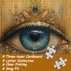 Lotus Eye Puzzles for Adults 1000 Pieces, Flower Eyes Art