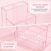 Minkissy Modern Pink Nail Drill Storage Box & Holder