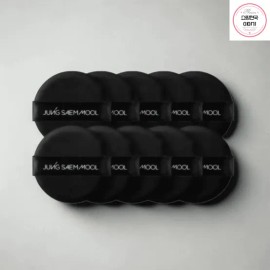 Jung Saem Mool Makeup Product Cushion Puff Count 10 Count for daily beauty routines, Korean cosmetic item, Jung Saem Mool Import, and Personal, Option 1
