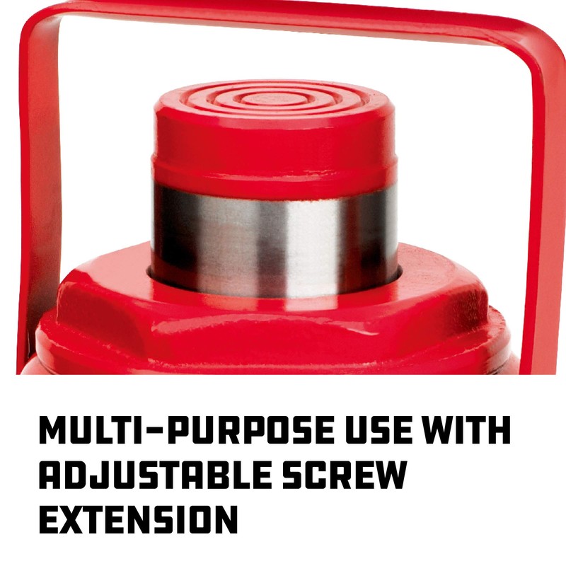 Powerbuilt Hydraulic Bottle Jack, 30 Ton Capacity - 647505 ,