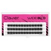 Clavier False Eyelashes in Clusters, Wide Trouble Volume, Eyelashes in