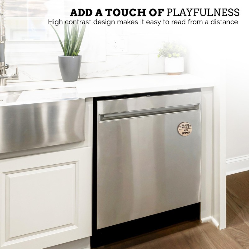 Funny Kitchen Gadgets Clean and Dirty Sign for Dishwasher, Apartment