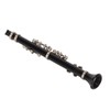 Miniature Clarinet Model, with Stand and Case Musical Instruments Clarinet
