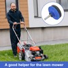 JOYVOX Lawn Mower Blade Sharpener - 2 Pack Blue Garden