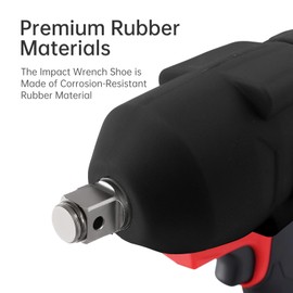 ChgImposs 49-16-2767 High Torque Impact Protective Boot, M18 Impact Protective Boot Electric Tools 2767-20 & 2863-20 High Torque Impact Wrench Boot Fit for Milwaukee M18 Fuel Torque Impact Wrench