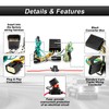 ROMELACK 2” Rear Towing Hitch & 4-Pin Trailer Wiring Harness
