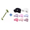 Torontopusa Store Rodillo De Jade + Banda Sujetadora De Cabello Suave