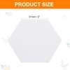 sourcing map 200 Count Hexagon Paper Piecing Paper for Quilting,