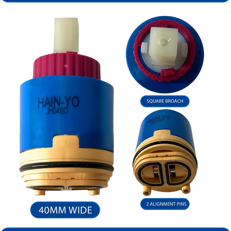 Belanger FC9AC010 Ceramic Plastic Faucet Cartridge - Replacement Cartridge with