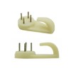 Concrete Wall Hooks Large - Supports 30lbs - Picture Hangers