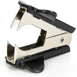 1PC Random Mini Size Portable Staple Remover Standard Metal Nail Pull Out Extractor School Office Tools Staple Puller Remover, jaw Style Black for School, Home, Office