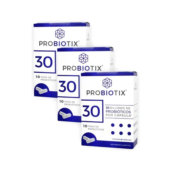 Probiotix | 3 Pack | 30 Billones De Probióticos |