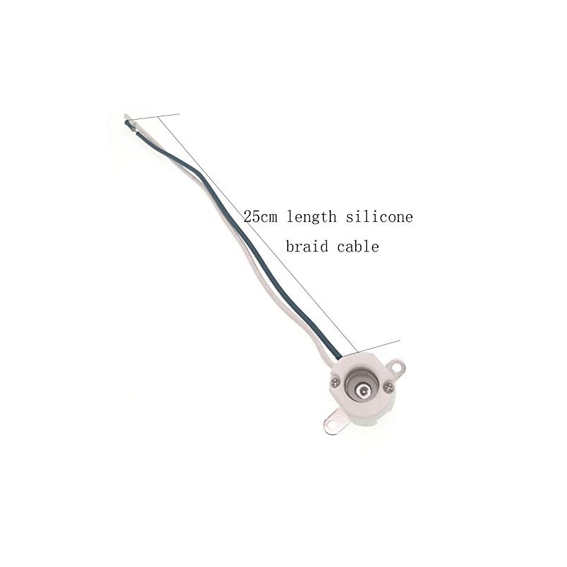 E11 Mini-Candelabra Base Ceramic Lampholder,TWDRTDD Mini Can E-11 Base Porcelain