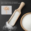 20Pcs Wooden Spoons Wooden Kitchen Scoops Small Unpainted Wood Spoon